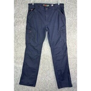 Ariat FR M5 Straight Leg Work Pants Men’s 38X36 Blue Flame Resistant Cordura